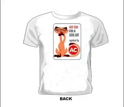 Vintage RACE/GASSER/DRAG T-shirt HOT CAR FOR A COOL CAT • $19.99