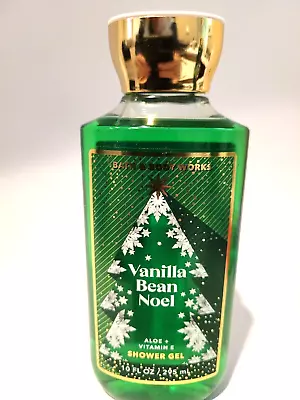 Bath And Body Works - Vanilla Bean Noel Shower Gel - 10oz - NEW - Fast Shipping! • $11.99