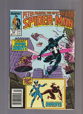 Spectacular Spider-man (1987) #128 Newsstand Black Cat New Costume Cover • $9.50