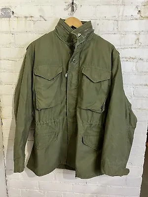 Vintage OG Military Jacket Small Parks Cold Weather Field Jacket Olive Green M65 • $67.50