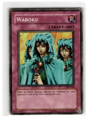 Yu-Gi-Oh! Waboku Common Heavily Played Unlimited • $1.94