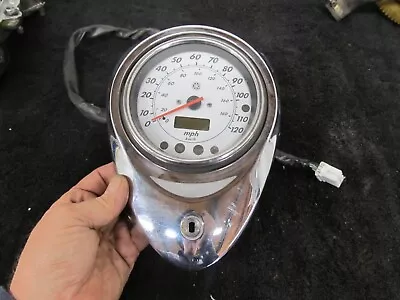 $200 • Buy 99-2000 Yamaha XVS1100 XVS 1100 V-Star Custom Speedometer & Bezel 5EL-83500-11