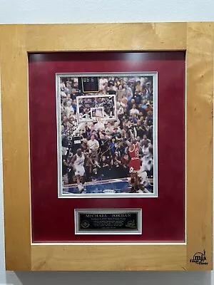 Michael Jordan Last Dance FINAL FLOOR SIGNED UDA Extremely Rare! 44/98 • $12500