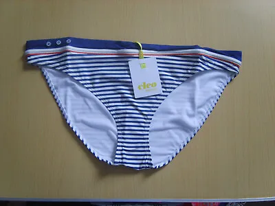 Cleo Swim By Panache Lucille Navy Stripe Classic Size 18  Free Post • £4