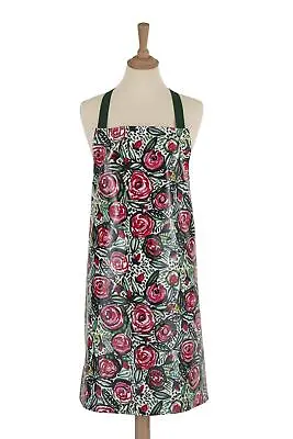 £11.95 • Buy PVC/Oilcloth Apron Ulster Weavers Rose Garden 100% Cotton Pink