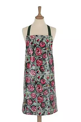 £11.95 • Buy PVC/Oilcloth Apron Ulster Weavers Rose Garden 100% Cotton Pink