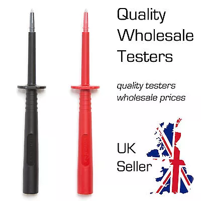 Tapered Tip Probes TP2-1 TP80 For Fluke Megger Metrel AMECaL TL-119D • £10.75