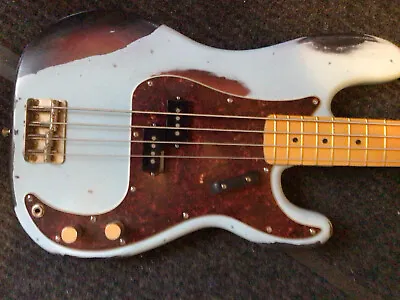 Fender Precision Bass Sonic Blue “Relic” • $925