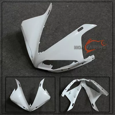 Unpainted Front Upper Cowl Fairing Nose For YAMAHA YZF R1 2009 2010 2011 09-11 • $40.35