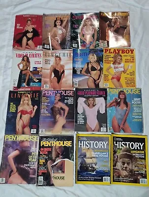 Vintage Used Adult Magazines Lot • $50