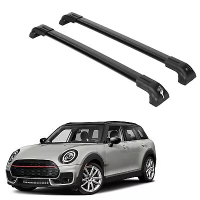 Heavy Duty Roof Rack Crossbars Fits Mini Clubman 2016-2024 For Flush Rails Black • $159.90