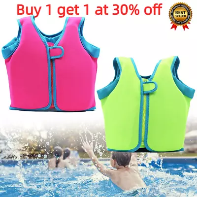 Kids Swim Life Jacket Float Vest Swimming Pool Buoyancy Aid Child WaterSport UK • £4.11