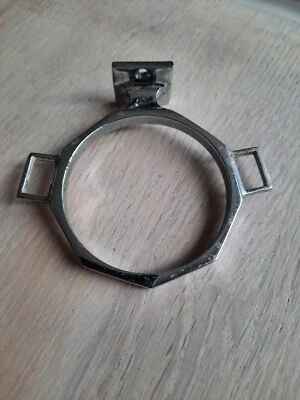 £3.99 • Buy Vintage Wall Mounted Chrome Toothbrush And Cup Holder Bathroom Retro 1960s