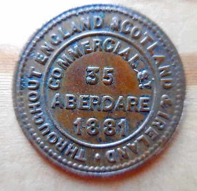 The London & Newcastle Tea Company Token 1881 - Aberdare • £19.99