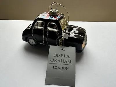£5.99 • Buy Gisela Graham Glass London Taxi Christmas Decoration/Hanging Ornament