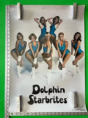 1978 Miami Dolphins Starbrites Poster 20x28 NFL Pro Arts 14-667 Cheerleader Lami • $29.99