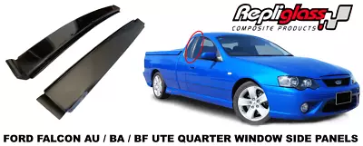 QUARTER WINDOW TRIMS Compatible For FORD FALCON UTE AU-BA-BF XR6 OUTER PANEL New • $280