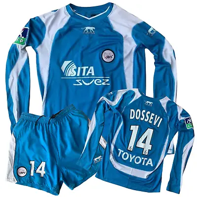 $149.79 • Buy 2006 07 Vafc Valenciennes Match Worn Away Football Shirt Kit #14 Dossevi - L