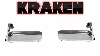 Outside Door Handles For Ford Ranger 1983-1992 Mustang 1979-1993 Metal Chrome • $39.95