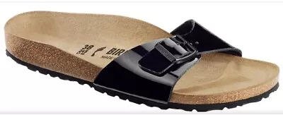 BIRKENSTOCK Madrid Slides Near NEW Sz 41 • $49.99