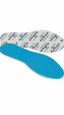 Ladies Mens Actifresh Perforated Shoe Insoles 3 4 5 6 7 8 9 10 11 12 13 14 15 • £3.35