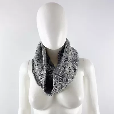 J. Crew Gray Cable-Knit Infinity Scarf • $19.98