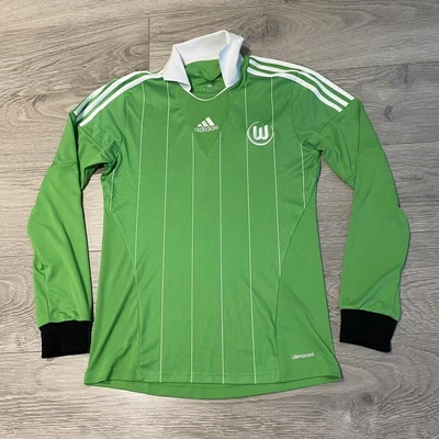 £25 • Buy Wolfsburg 2013/14 Long Sleeve Home Shirt