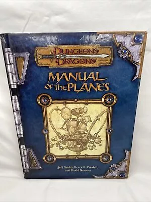 D&D Dungeons & Dragons Manual Of The Planes By Jeff Grubb 2001 D20 • $32.59