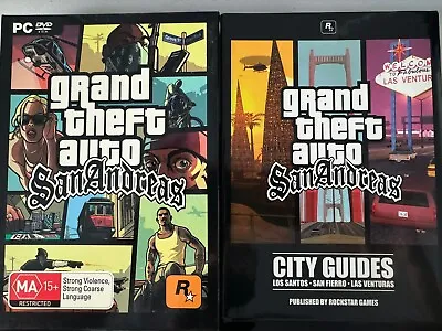 Grand Theft Auto San Andreas - City Guides Hard Cover & Box Set - No Disc • $15.99