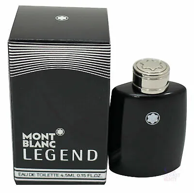 Mont Blanc Legend 0.15 Oz Eau De Toilette Splash Mini New Men Cologne 4.5 Ml Nib • $9.80