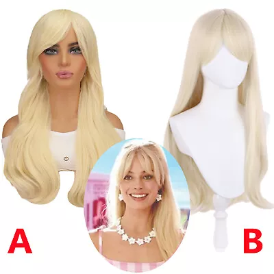 2 Styles Barbie Cosplay Wig Costume Women Halloween Party Props Girl Gift • $30.89