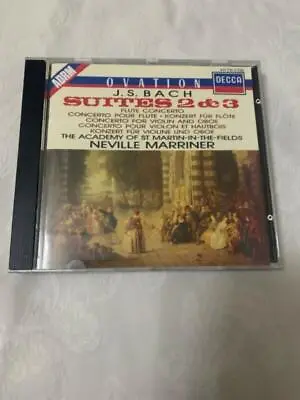 Bach - J S Bach / N Marriner Suites 2 & 3 CD (1987) Audio Quality Guaranteed • £1.95