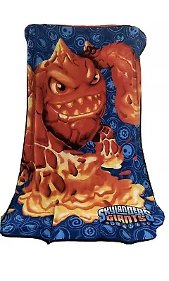 Skylanders Giants Fleece Blanket Throw Eruptor Graphic Video Game 60  X 90  • $25