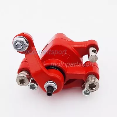 Red Rear Disc Brake Caliper For Motovox MBX12 80cc Youth Realtree Mini Bike • $13.95