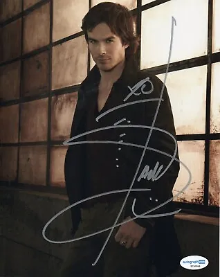 Ian Somerhalder Signed The Vampire Diaries Photo (1) Also Acoa • $186.67