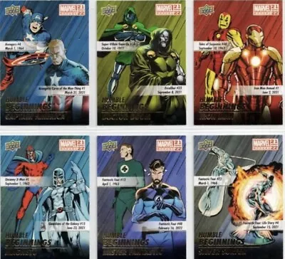 Marvel Annual 2021-22: Complete Humble Beginnings Insert Set (10) • $15