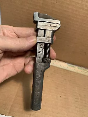 Vtg Billings Mini Heavy Duty 6.5  Adjustable 1  Open Mouth Monkey Pocket Wrench • $24.50