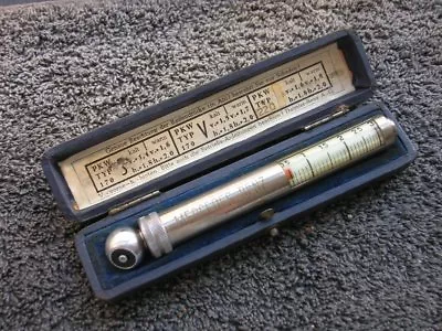 Mercedes Messko Hauser Tire Gauge Vintage Car Tool Accessory Mb S Sl 170 220 • $259