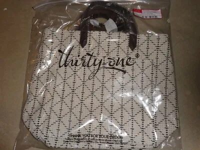 Thirty-One THIRTYONE 31 Gifts Window Shopper BRAND NEW Moroccan Tile Weave • $44.99