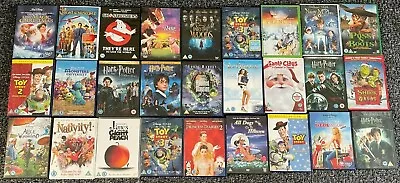 £2.19 • Buy Kids Films Bundle (Individual Films) Rated U Up To Age 12 *CHEAP*