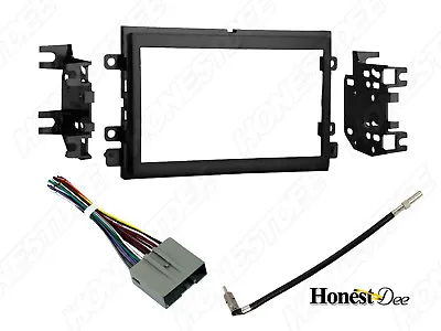 95-5812 Double-Din Car Stereo Installation Dash Kit & Wires For Ford Radio Mount • $24.95