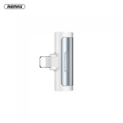 Remax Smooth Mini Lightning Audio Adapter 2 In 1 Dual IPhone Converter White ... • $10.83