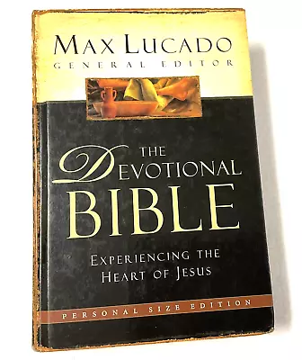 Max Lucado The Devotional Bible Personal Size Edition Hardback • $12.97