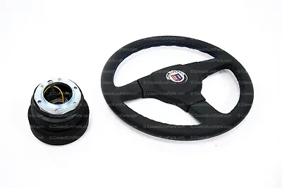 3 Spoke Steering Wheel & Fine Spline Hub For BMW Alpina E24 E28 E30 E32 E34 NEW • $1949.99