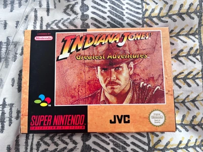 Indiana Jones Greatest Adventures Snes • £135