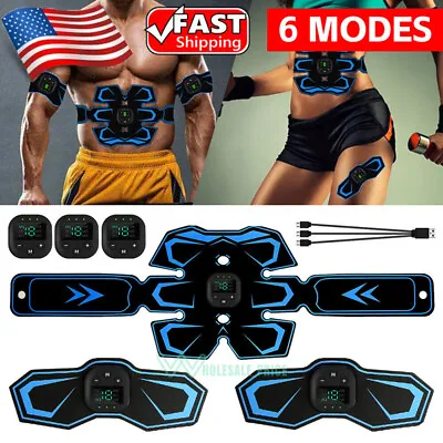 EMS USB Abs Abdominal Muscle Core Toning Trainer Stimulator Flex Toner Tactical • $15.09