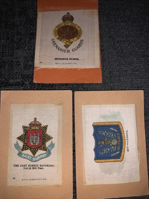 £1.69 • Buy 3X Cigarette Silk Grenadier Guards BDV Cigarette Stuck On To Backing Card