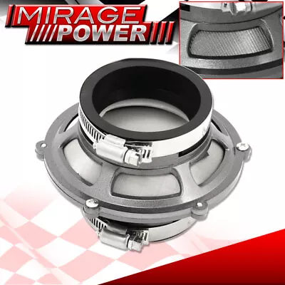 Universal 2.75  Gunmetal Cold Air Intake CAI Bypass Valve Upgrade Mod Kit • $12.99