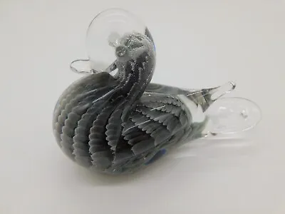 Vintage Marcolin Art Crystal/ Glass Duck Handmade In Sweden • $24