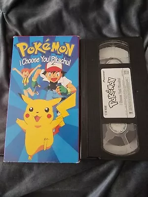 Pokemon Vol. 1: I Choose You Pikachu (VHS 1998 Dubbed) • $10